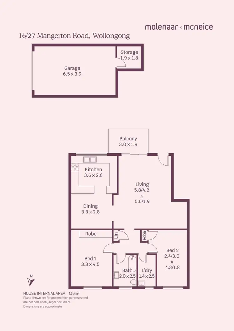 Floorplan of Homely apartment listing, 16/27 Mangerton Road, Wollongong NSW 2500