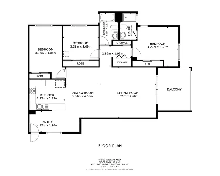 Floorplan of Homely apartment listing, 83/89-95 Ishmael Road, Earlville QLD 4870
