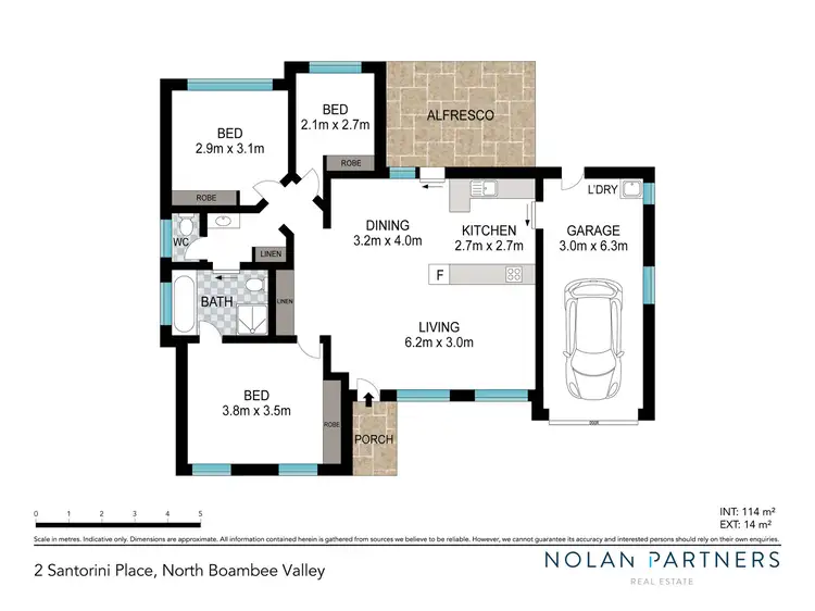 Floorplan of Homely house listing, 2 Santorini Place, North Boambee Valley NSW 2450