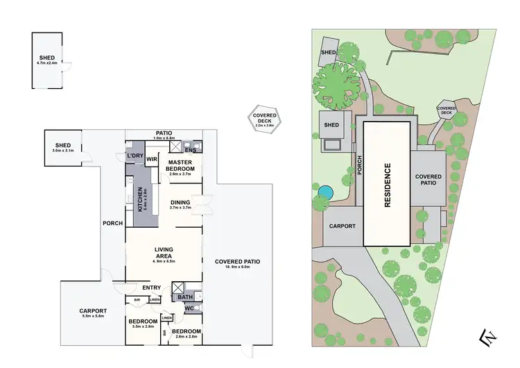 Floorplan of Homely house listing, 11 Pine Tree Close, Croydon VIC 3136