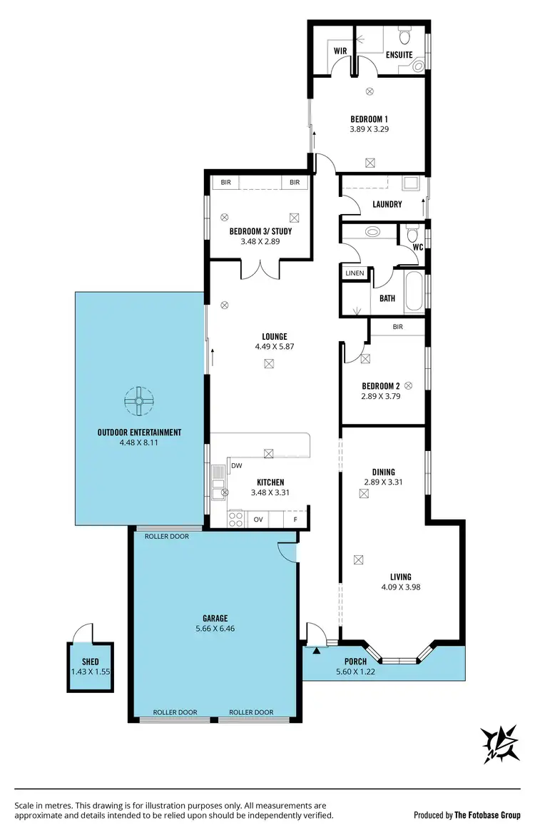 Floorplan of Homely house listing, 6 Baldwin Court, Wynn Vale SA 5127