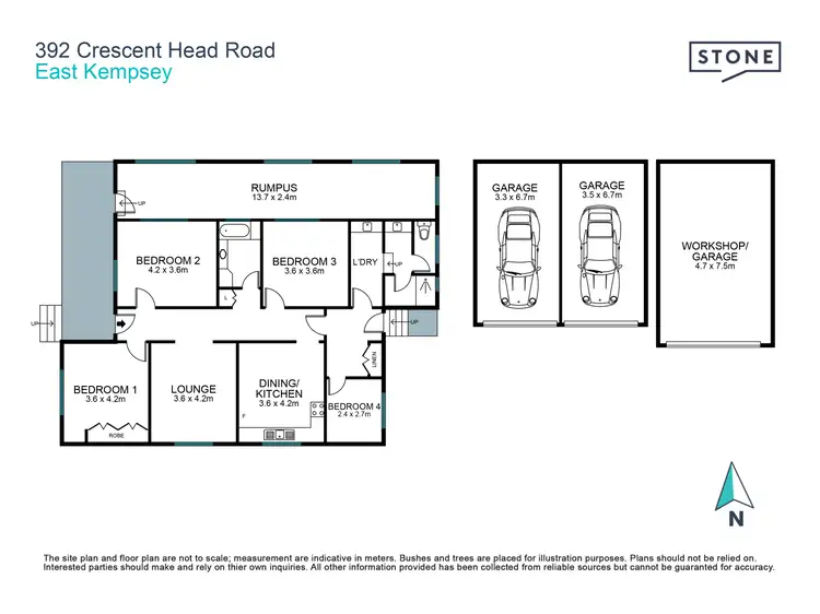 Floorplan of Homely rural property listing, 392 Crescent Head Road, South Kempsey NSW 2440