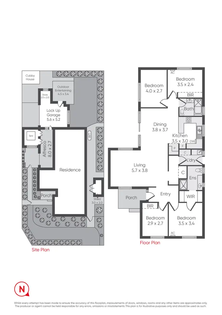 Floorplan of Homely house listing, 1 Grant Avenue, Werribee VIC 3030