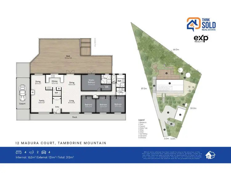 Floorplan of Homely house listing, 12 Madura Court, Tamborine Mountain QLD 4272
