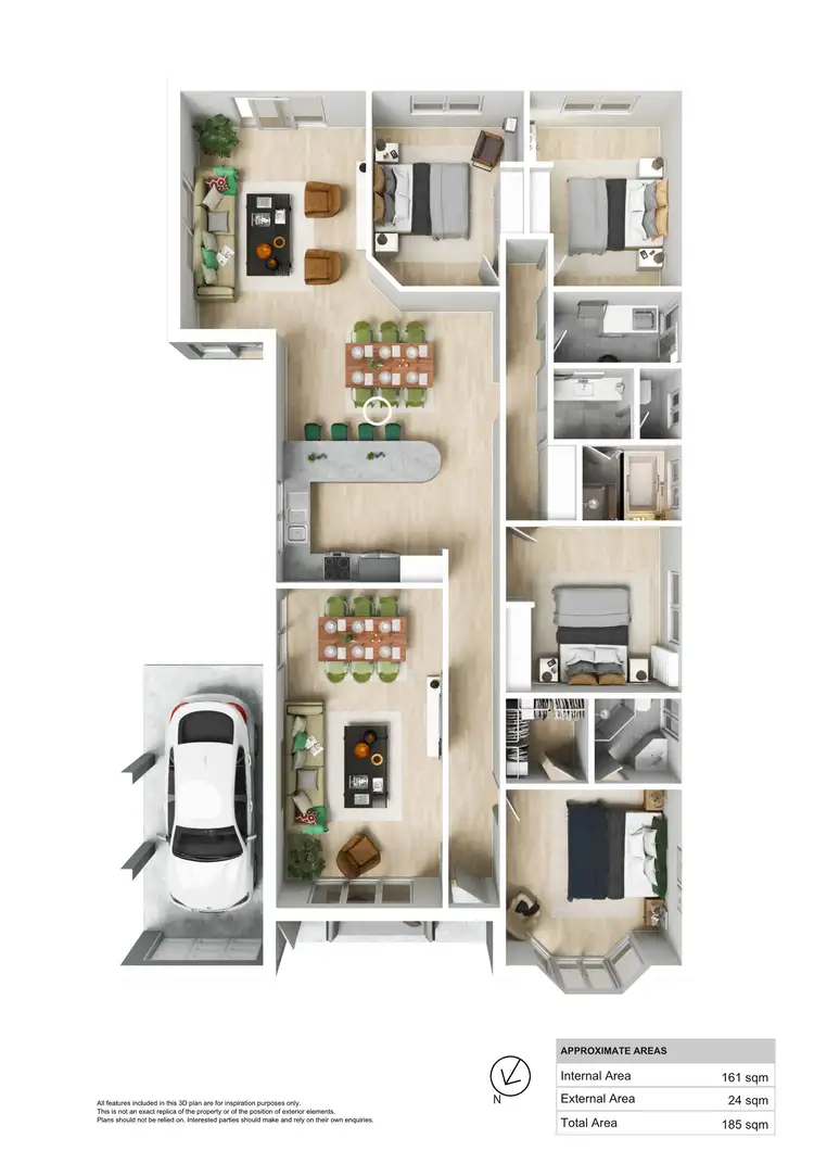 Floorplan of Homely house listing, 7 Craigside Court, Oakden SA 5086