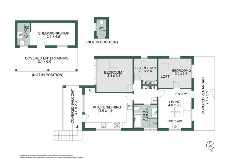 Floorplan of Homely house listing, 51 Shirlow Avenue, Faulconbridge NSW 2776