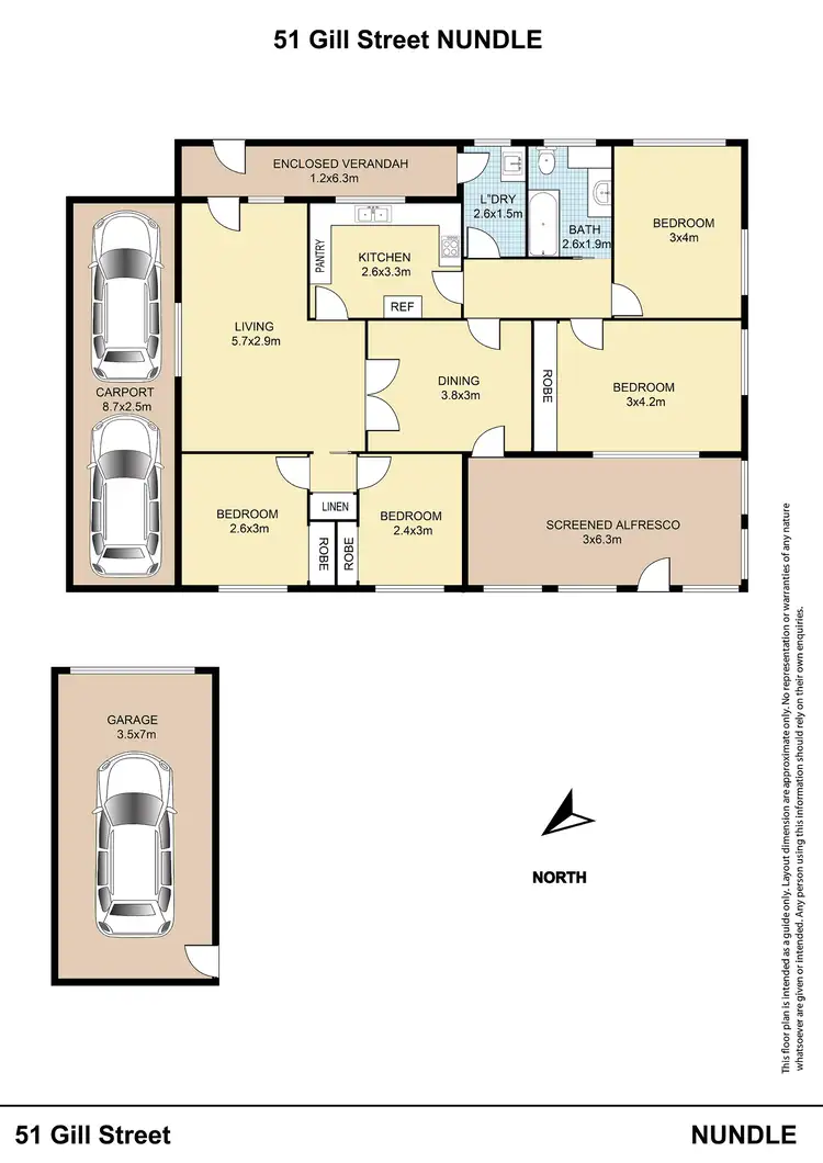 Floorplan of Homely house listing, 51 Gill Street, Nundle NSW 2340