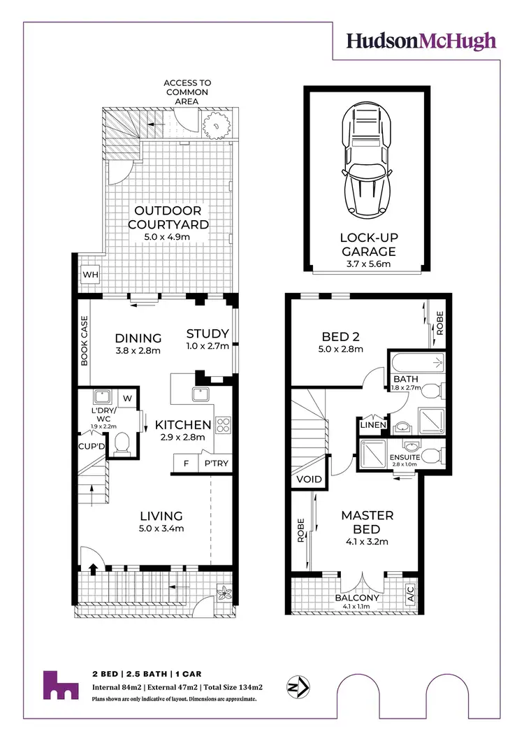 Floorplan of Homely townhouse listing, 4/344-348 Norton Street, Leichhardt NSW 2040