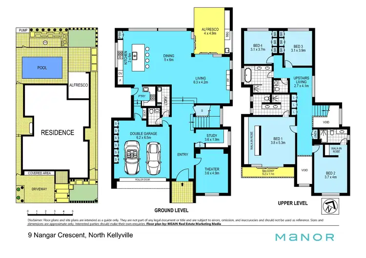 Floorplan of Homely house listing, 9 Nangar Crescent, North Kellyville NSW 2155