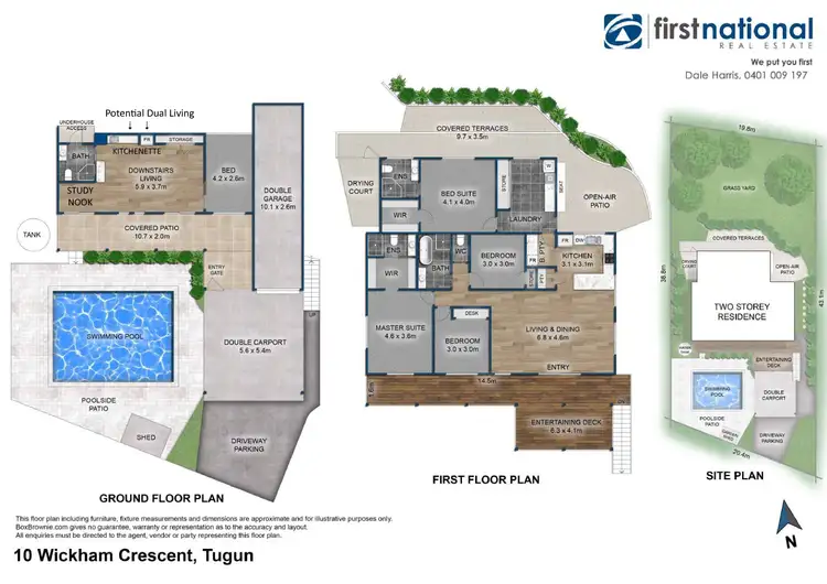 Floorplan of Homely house listing, 10 Wickham Crescent, Tugun QLD 4224