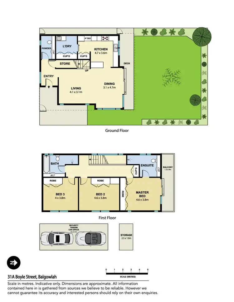 Floorplan of Homely townhouse listing, 31A Boyle Street, Balgowlah NSW 2093