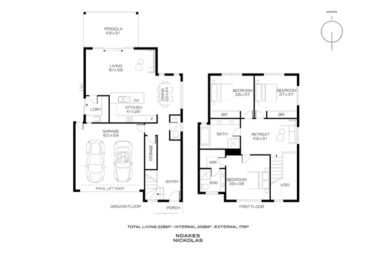 Floorplan of Homely house listing, 50B Oaklands Road, Somerton Park SA 5044