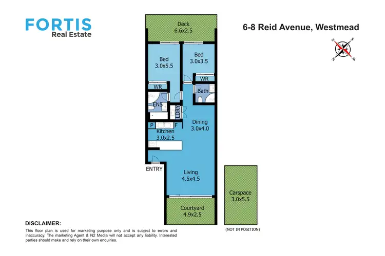 Floorplan of Homely unit listing, 5/6-8 Reid Avenue, Westmead NSW 2145
