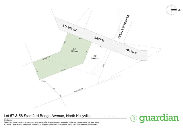 Floorplan of Homely land listing, Lot 58 Stamford Bridge Avenue, North Kellyville NSW 2155