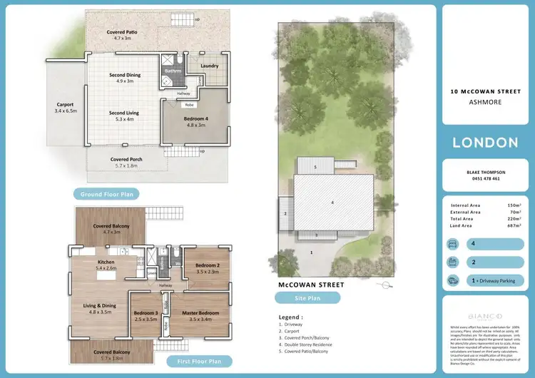 Floorplan of Homely house listing, 10 McCowan Street, Ashmore QLD 4214