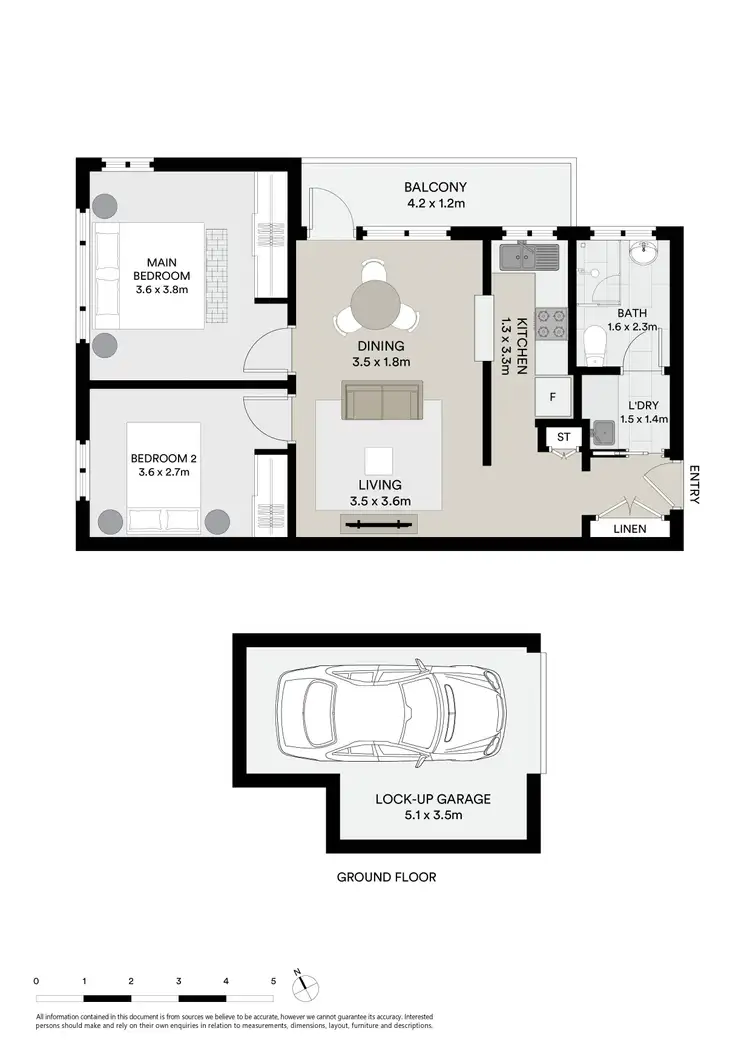 Floorplan of Homely apartment listing, 9/44 Queens Road, Brighton-Le-Sands NSW 2216