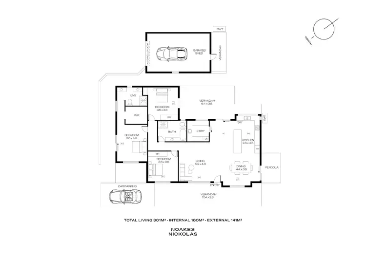 Floorplan of Homely house listing, 1 Murto Road, Marino SA 5049