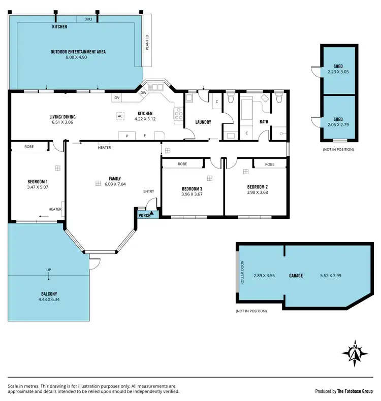Floorplan of Homely house listing, 4 Lydiate Road, Noarlunga Downs SA 5168
