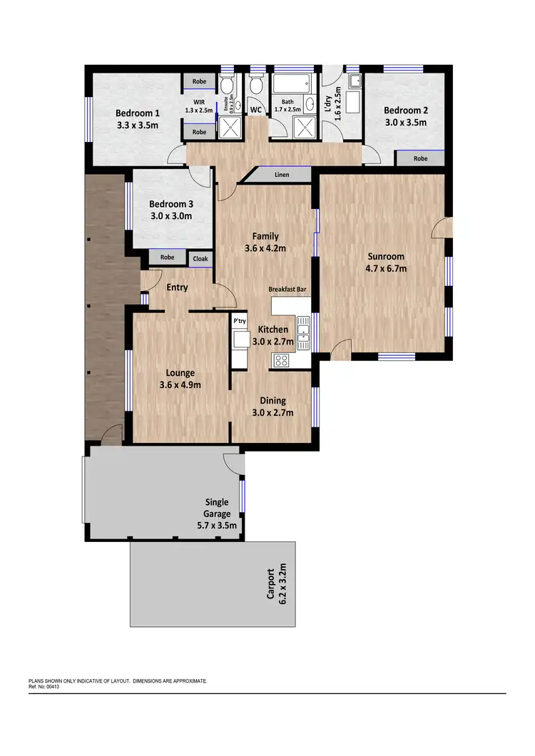 Floorplan of Homely house listing, 9 Abrahams Crescent, Conder ACT 2906