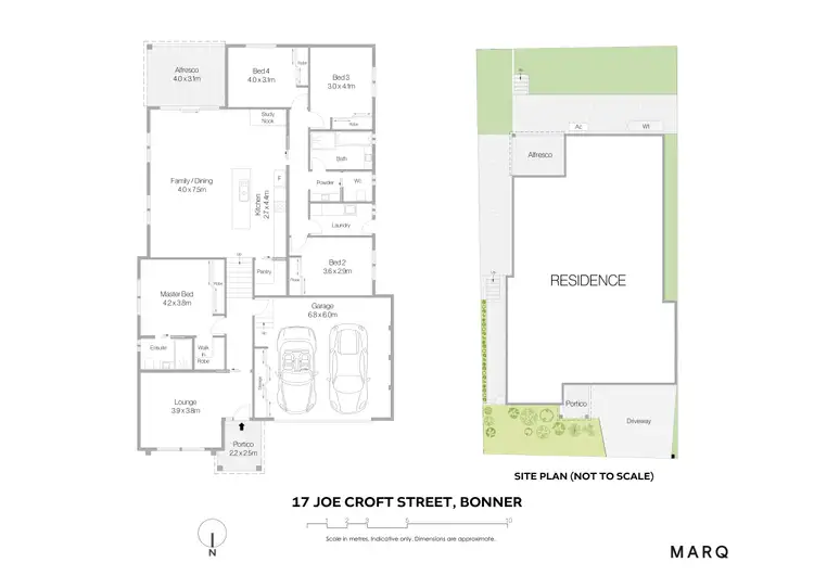 Floorplan of Homely house listing, 17 Joe Croft Street, Bonner ACT 2914