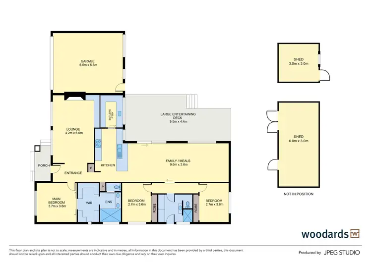 Floorplan of Homely house listing, 13 Bruce Court, Sunbury VIC 3429