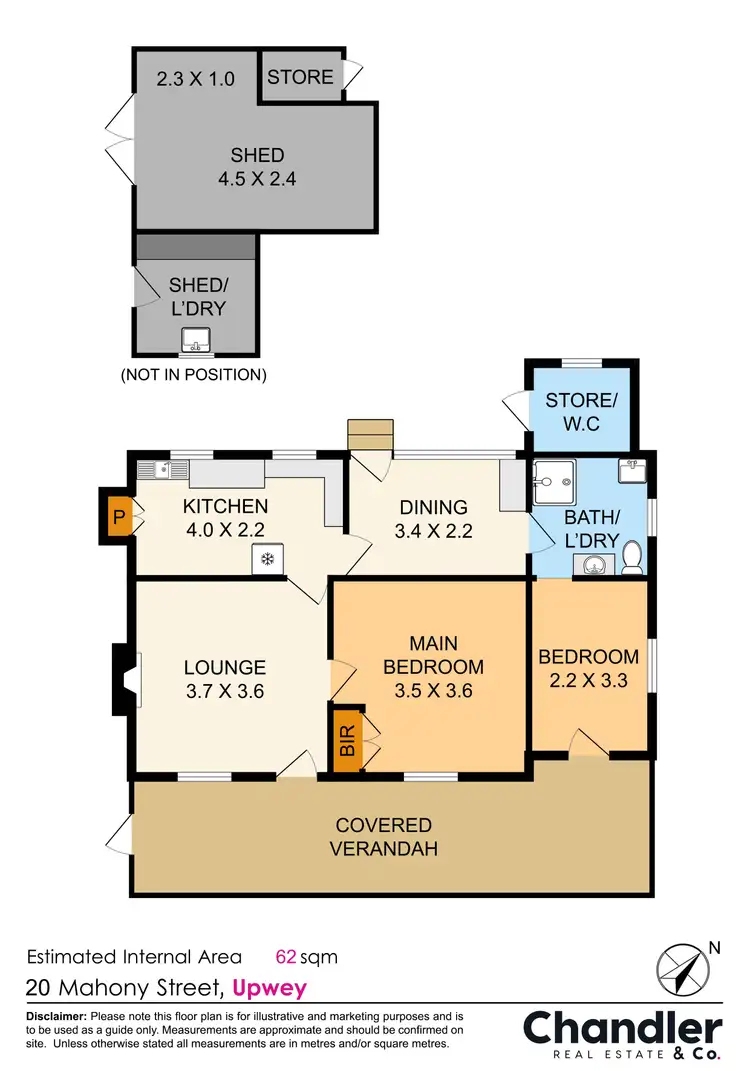 Floorplan of Homely house listing, 20 Mahony Street, Upwey VIC 3158
