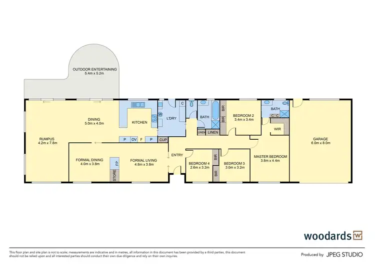 Floorplan of Homely house listing, 40 Nambour Drive, Sunbury VIC 3429