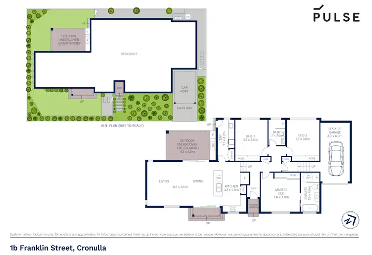 Floorplan of Homely house listing, 1b Franklin Road, Cronulla NSW 2230