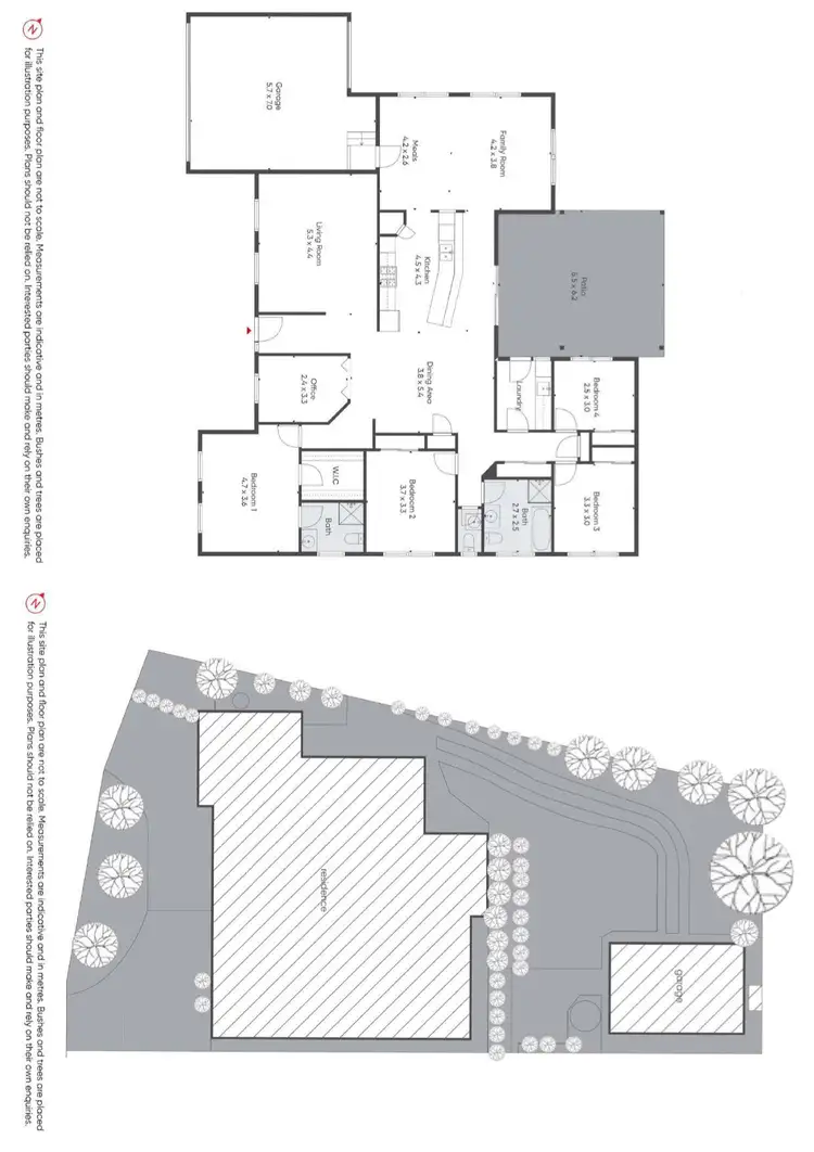 Floorplan of Homely house listing, 61 Dawson Drive, Warragul VIC 3820