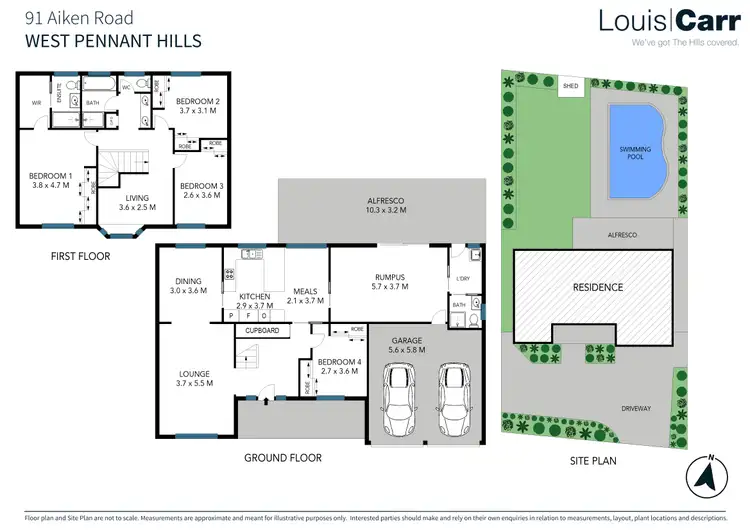 Floorplan of Homely house listing, 91 Aiken Road, West Pennant Hills NSW 2125