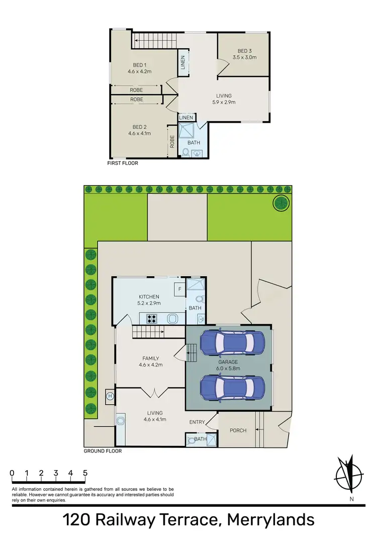 Floorplan of Homely house listing, 2/120 Railway Terrace, Merrylands NSW 2160