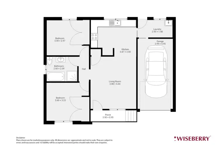 Floorplan of Homely unit listing, 7/31 Girraween Street, Buff Point NSW 2262