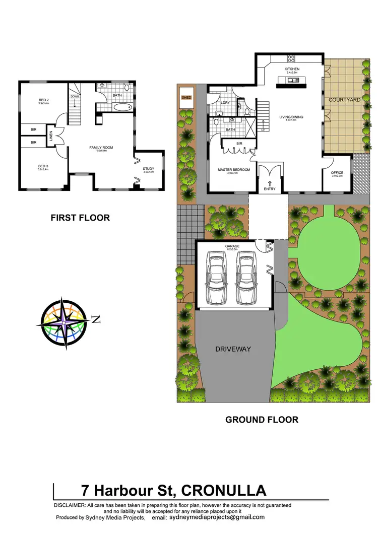 Floorplan of Homely house listing, 7 Harbour Street, Cronulla NSW 2230