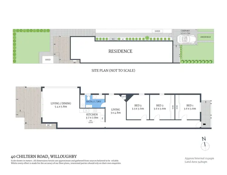 Floorplan of Homely house listing, 40 Chiltern Road, Willoughby NSW 2068