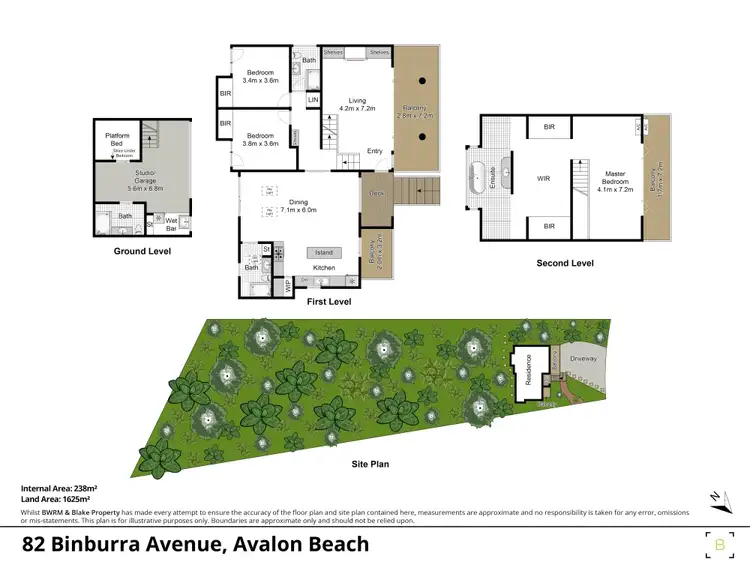 Floorplan of Homely house listing, 82 Binburra Avenue, Avalon Beach NSW 2107