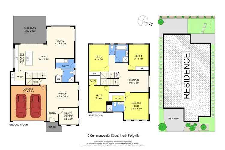 Floorplan of Homely house listing, 10 Commonwealth Street, North Kellyville NSW 2155