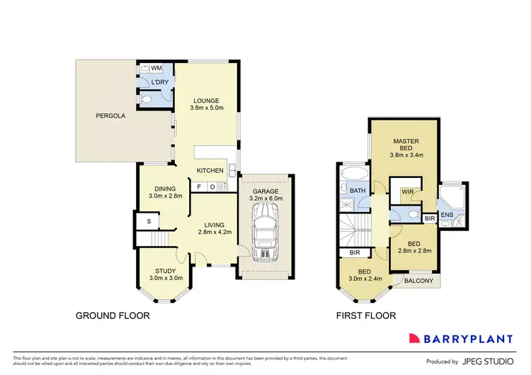 Floorplan of Homely house listing, 82 Yeats Drive, Delahey VIC 3037