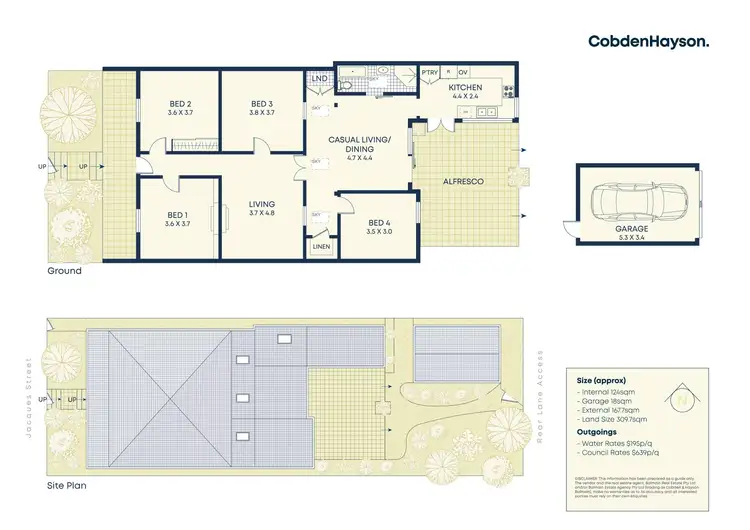 Floorplan of Homely house listing, 16 Jacques Street, Balmain NSW 2041