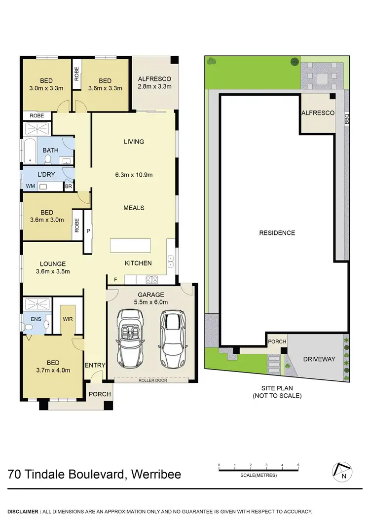 Floorplan of Homely house listing, 70 Tindale Boulevard, Werribee VIC 3030