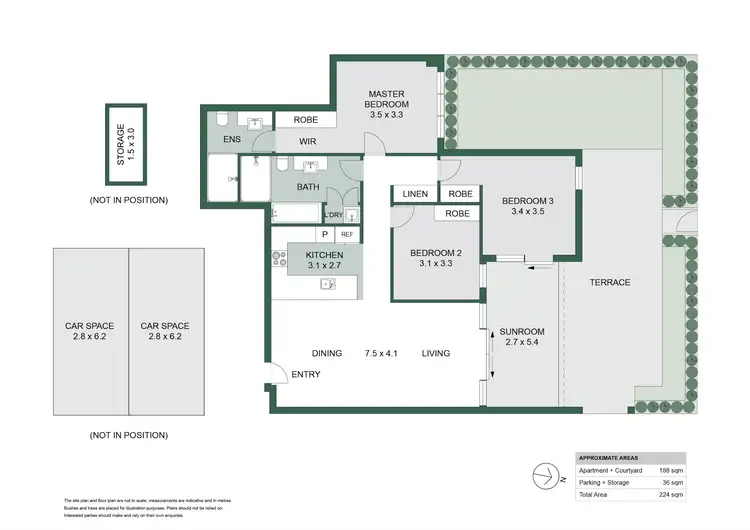 Floorplan of Homely apartment listing, 7/1-5 Lynbara Avenue, St Ives NSW 2075