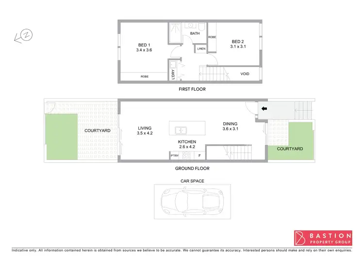 Floorplan of Homely townhouse listing, 143 Sutherland Crescent, Taylor ACT 2913