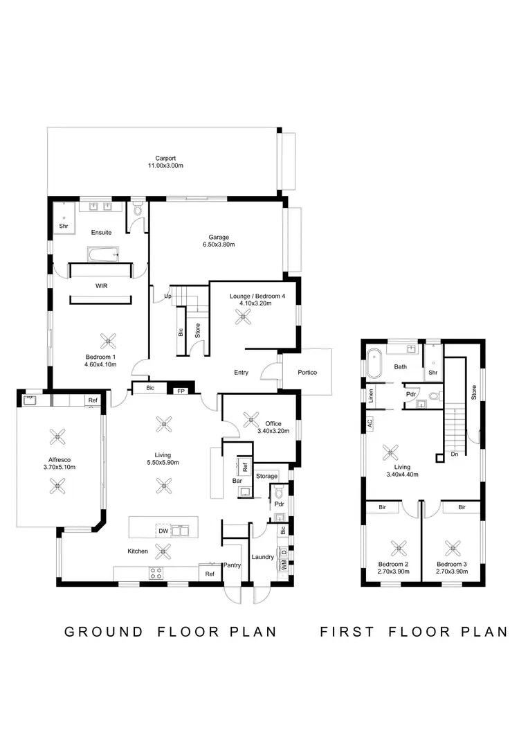 Floorplan of Homely house listing, 2B Bennett Avenue, Beaumont SA 5066