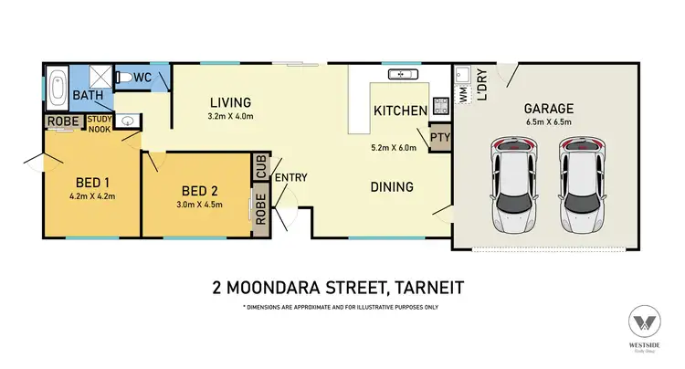 Floorplan of Homely house listing, 2 Moondara Street, Tarneit VIC 3029