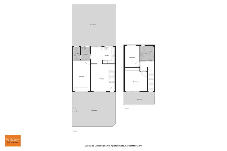 Floorplan of Homely townhouse listing, 6/20 Donald Road, Queanbeyan NSW 2620
