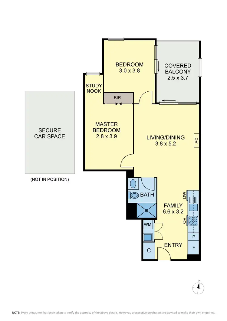 Floorplan of Homely apartment listing, 107/20 Park Street, Moonee Ponds VIC 3039