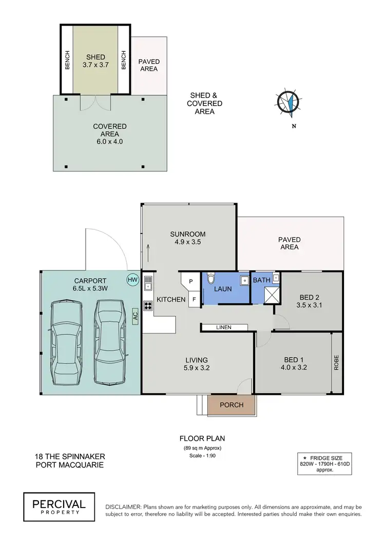 Floorplan of Homely house listing, 18 The Spinnaker, Port Macquarie NSW 2444