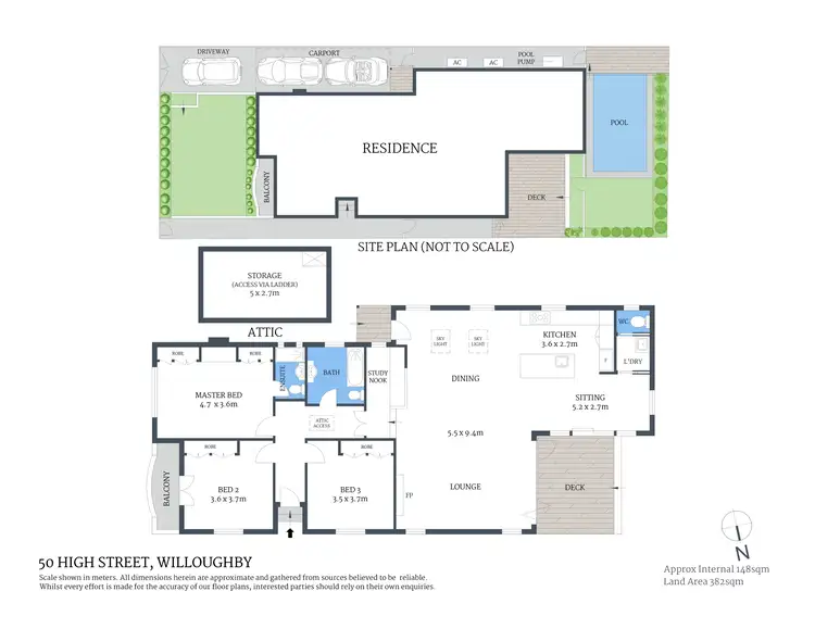Floorplan of Homely house listing, 50 High Street, Willoughby NSW 2068
