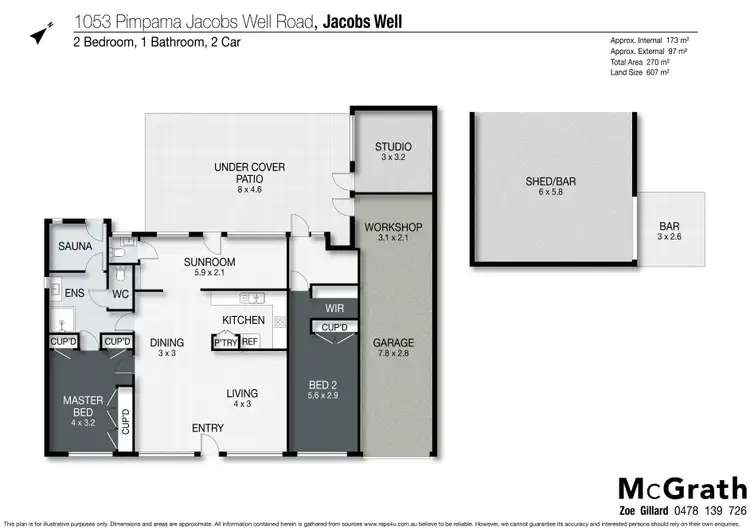 Floorplan of Homely house listing, 1053 Pimpama-Jacobs Well Road, Jacobs Well QLD 4208