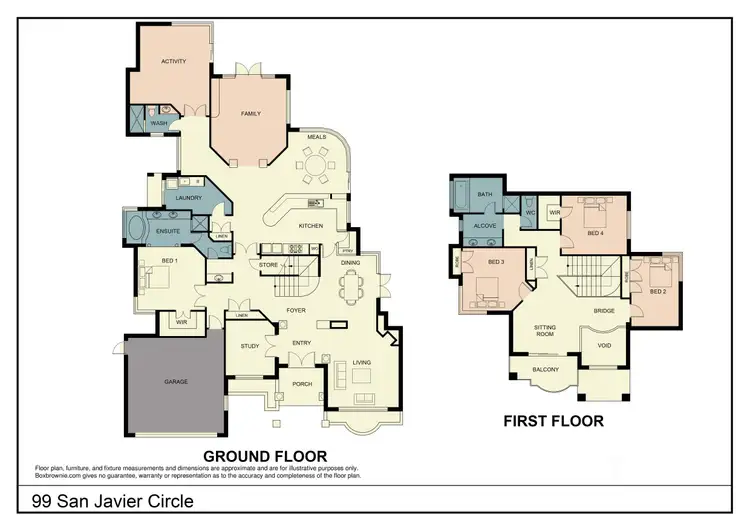 Floorplan of Homely house listing, 99 San Javier Circle, Secret Harbour WA 6173