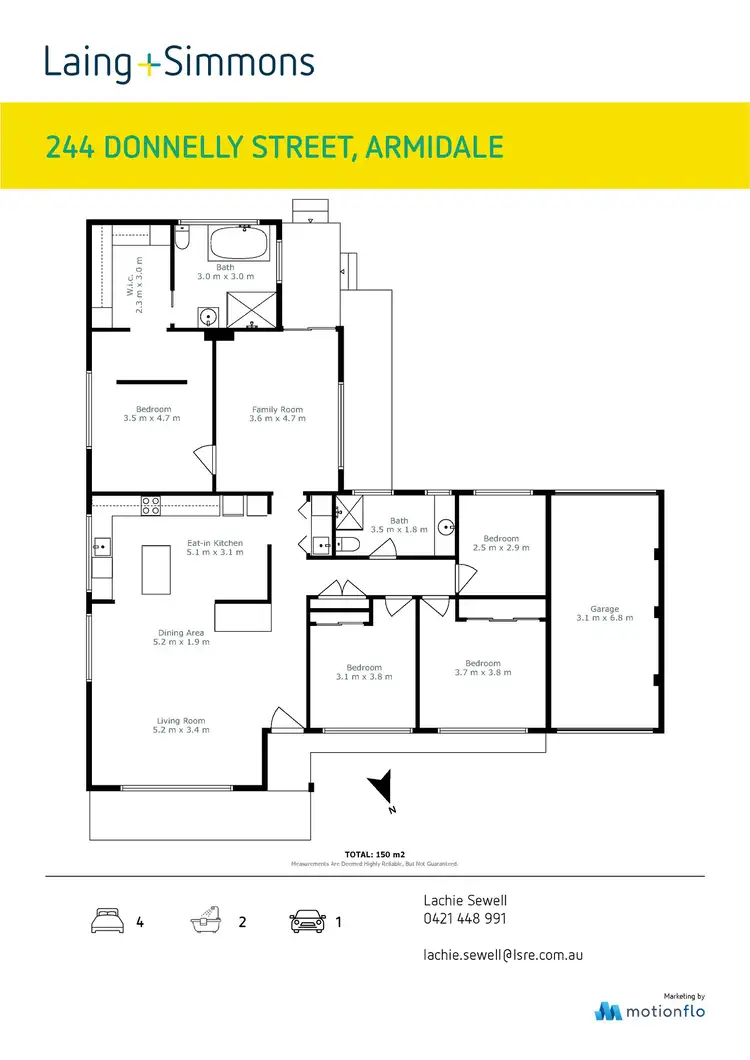 Floorplan of Homely house listing, 244 Donnelly Street, Armidale NSW 2350